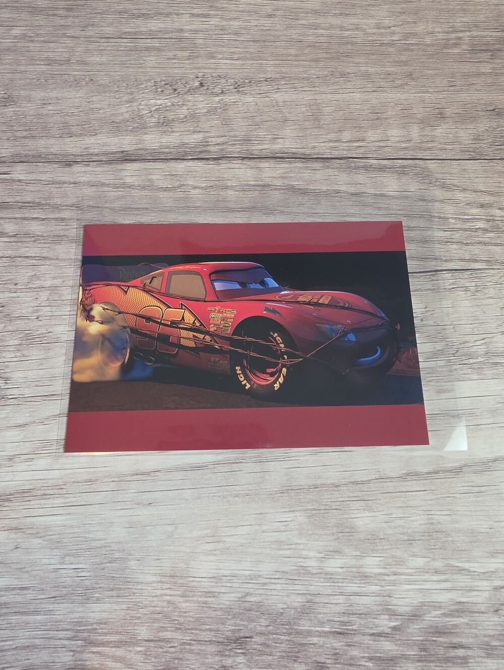 ✨️BUY 3 FOR $22 Lighting McQueen, Cars, 2006 Postcard
